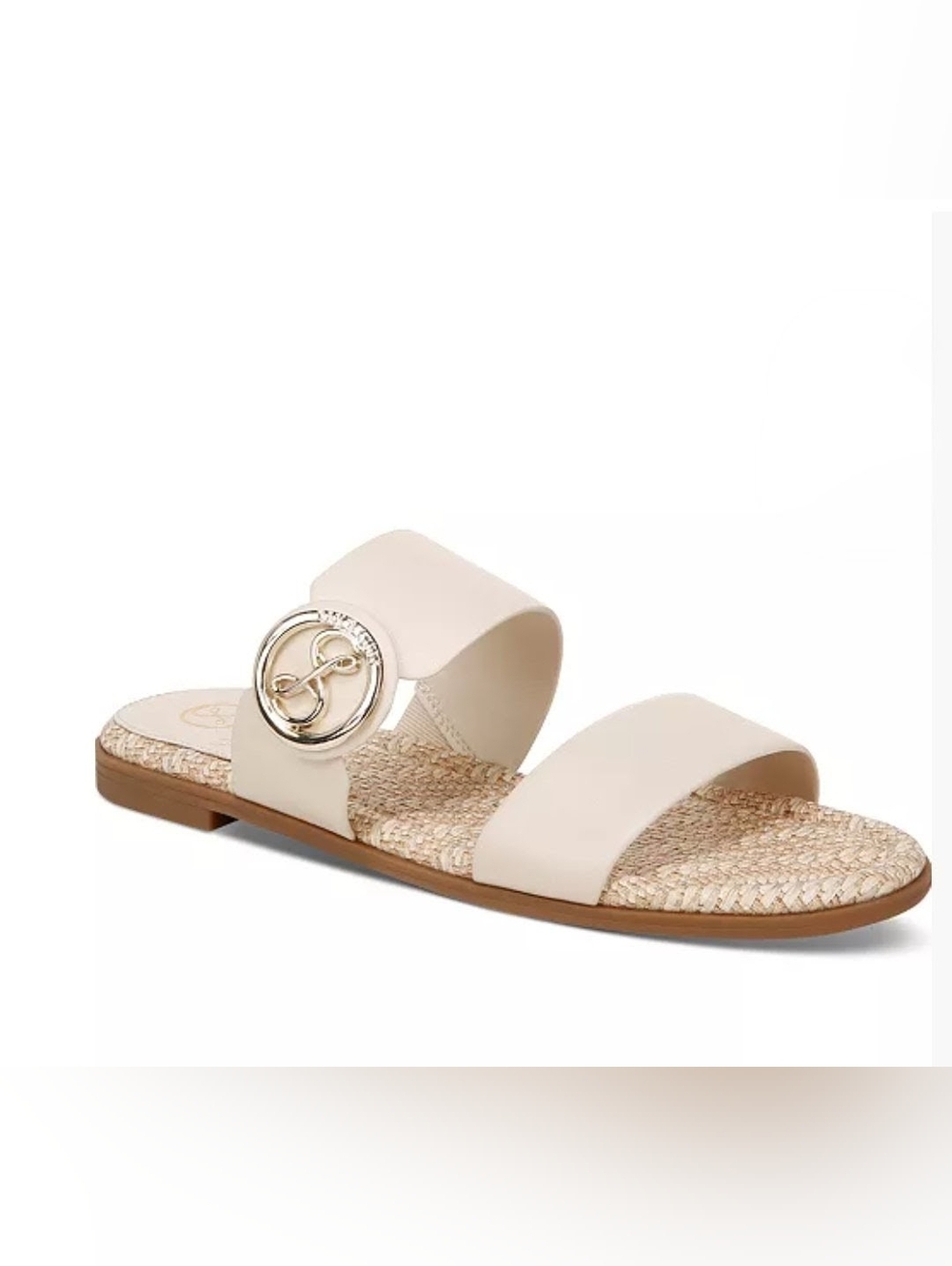 Sam and Libby 
Women's Tamora Double Band Slide Flat Sandals Size 10M NIB